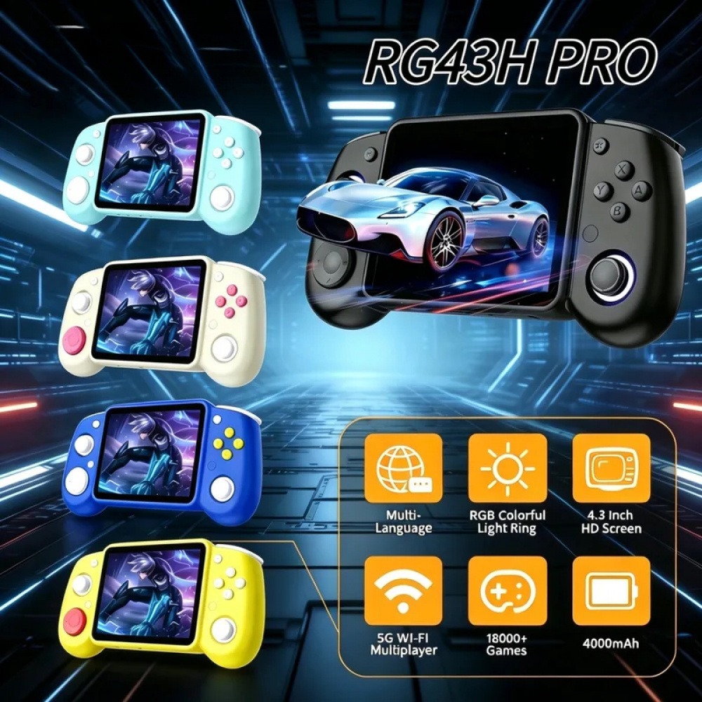 Retro Gaming Box - RG43H Pro Portable Retro Handheld Game