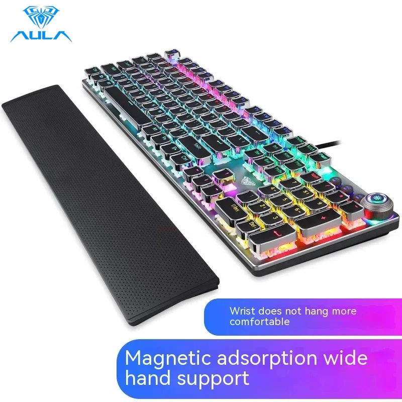 Retro Gaming Uk - AULA F2088 Mechanical Gamer Keyboard Punk