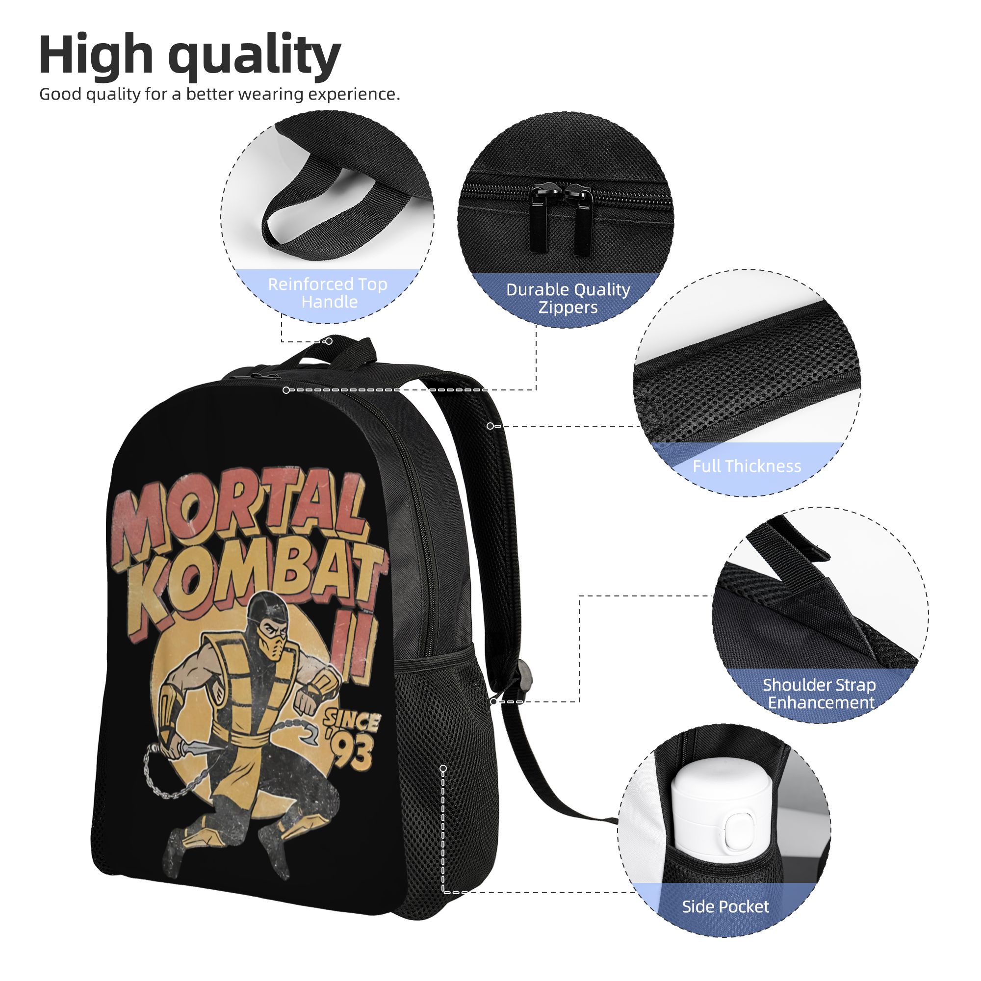 Mortal Kombat II Since '93 Ret - Retro Gaming Icons 评论和价格