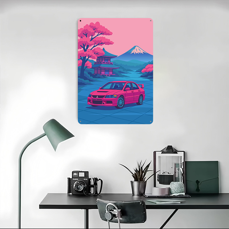 Japanese Car Evo in Japan Tin  - Retro Gaming Japan 评论和价格