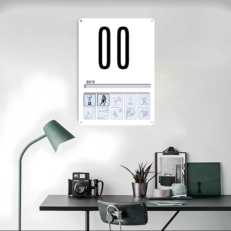 Portal 2 Challenge Mode Icons  - Retro Gaming Icons 评论和价格