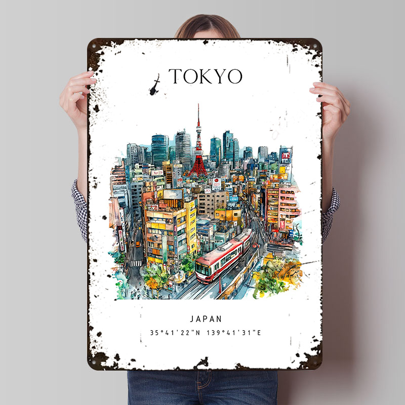 Tokyo Japan Travel Printed Pos - Retro Gaming Japan 评论和价格