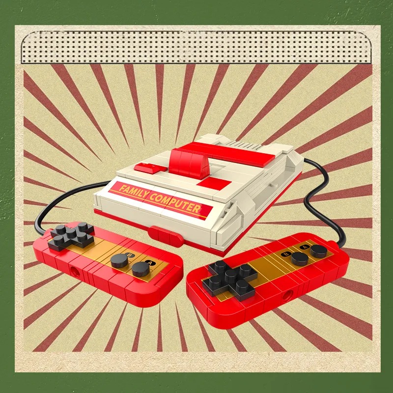 DIY MOC Creative Ideas Retro T - Retro Gaming Lego 评论和价格