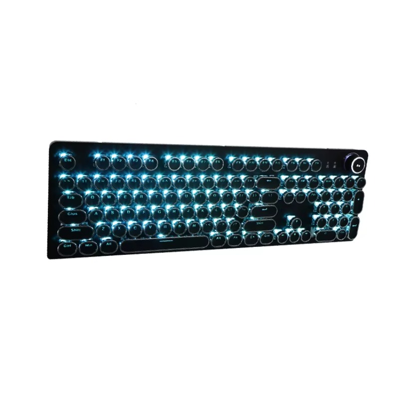 Typewriter Style Gaming Keyboa - Retro Gaming Uk 评论和价格