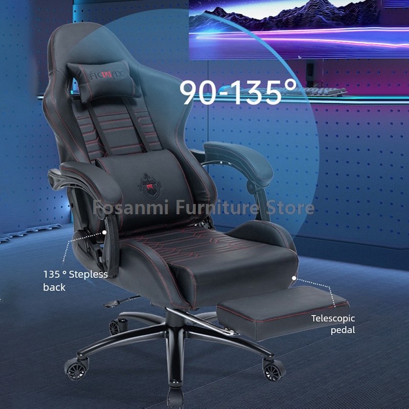 Adjustable Retro Leather Gamin - Retro Gaming Desk 评论和价格