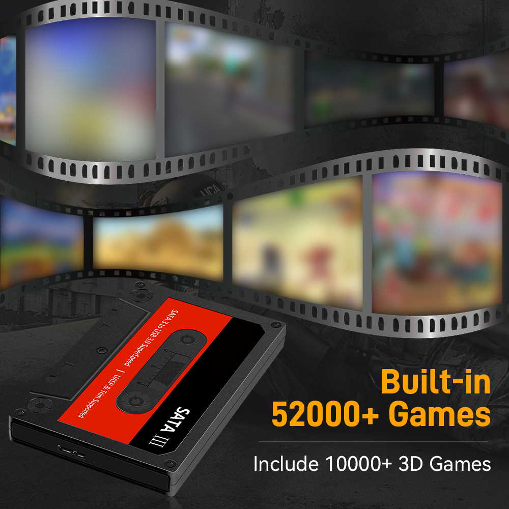 Batocera 500G/2T Emulator Game - Retro Gaming Hdd 评论和价格
