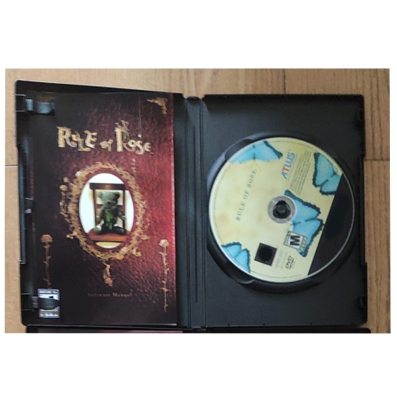 PS2 Role of Rose With Manual C - Retro Gaming Box 评论和价格