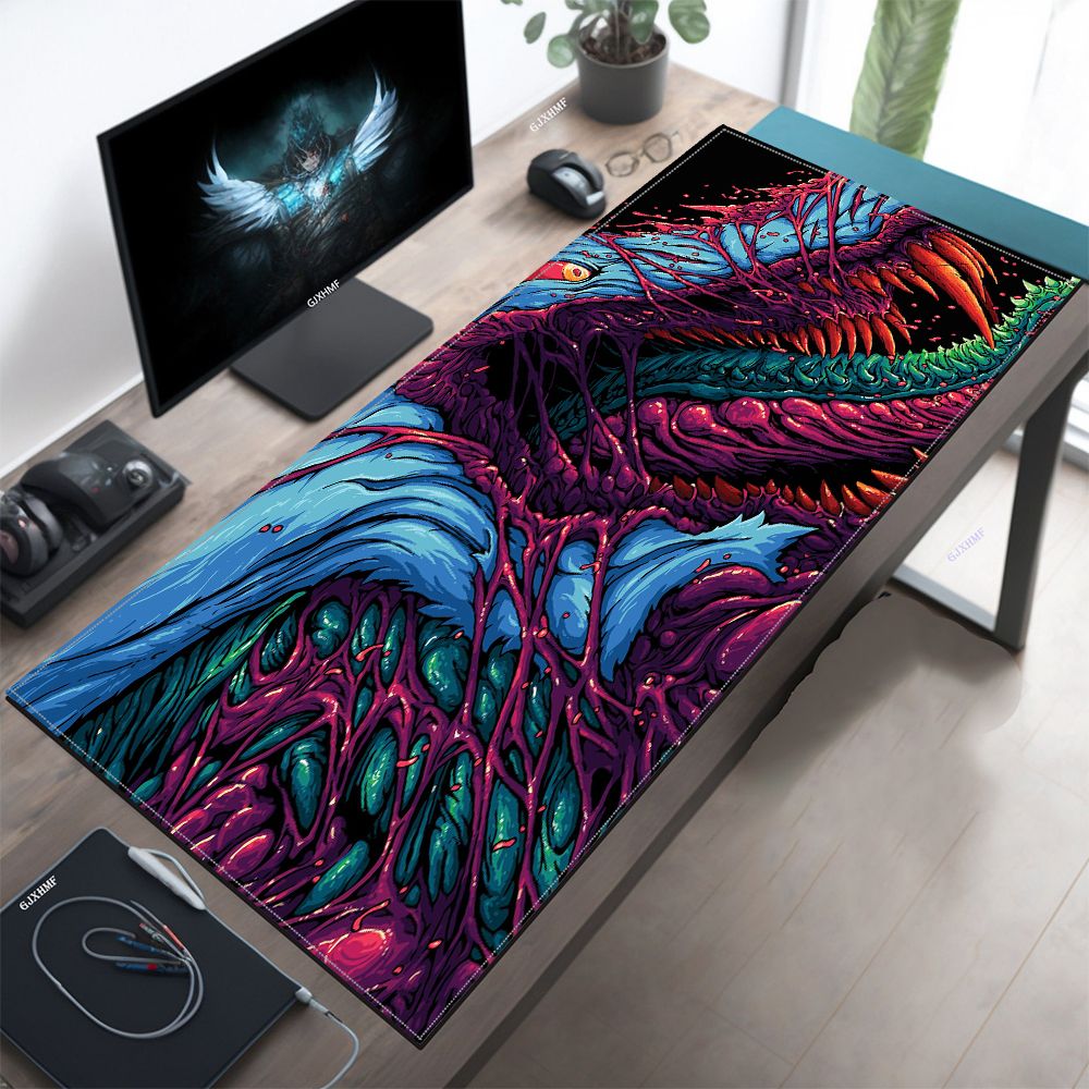 Japan Red Mouse Pad Neon Gore  - Retro Gaming Desk 评论和价格