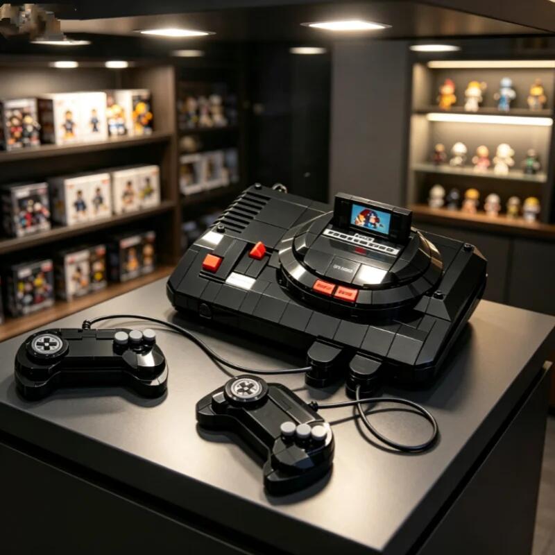 2026 New 479pcs Vintage Black  - Retro Gaming Lego 评论和价格