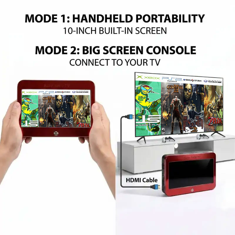 T1 Game Console 60+ Emulators  - Retro Gaming Hdd 评论和价格