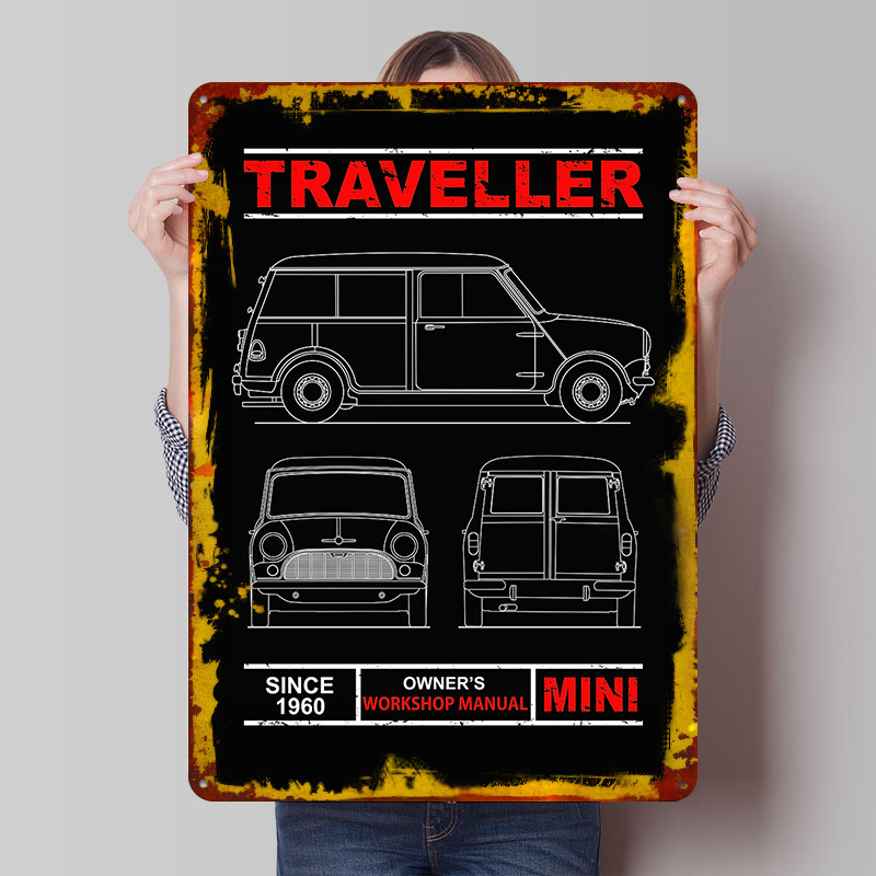 UK Car-Traveller Blueprint Pos - Retro Gaming Uk 评论和价格