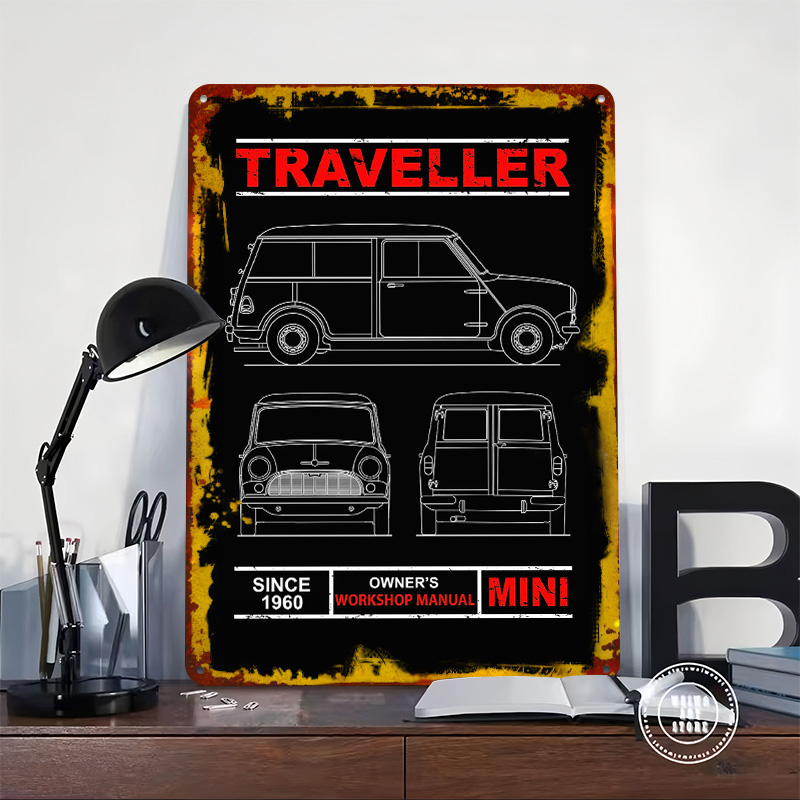 UK Car-Traveller Blueprint Pos - Retro Gaming Uk 评论和价格