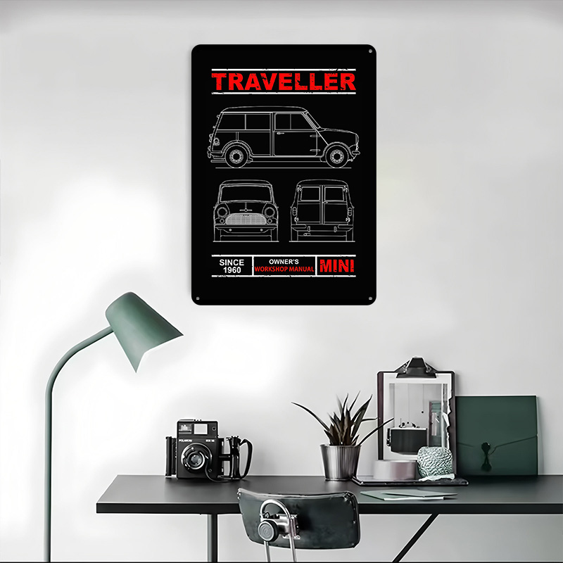UK Car-Traveller Blueprint Pos - Retro Gaming Uk 评论和价格