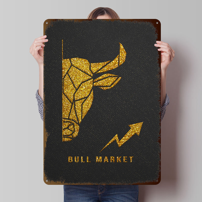 Golden Bull Market Printed Pos - Retro Gaming Market 评论和价格