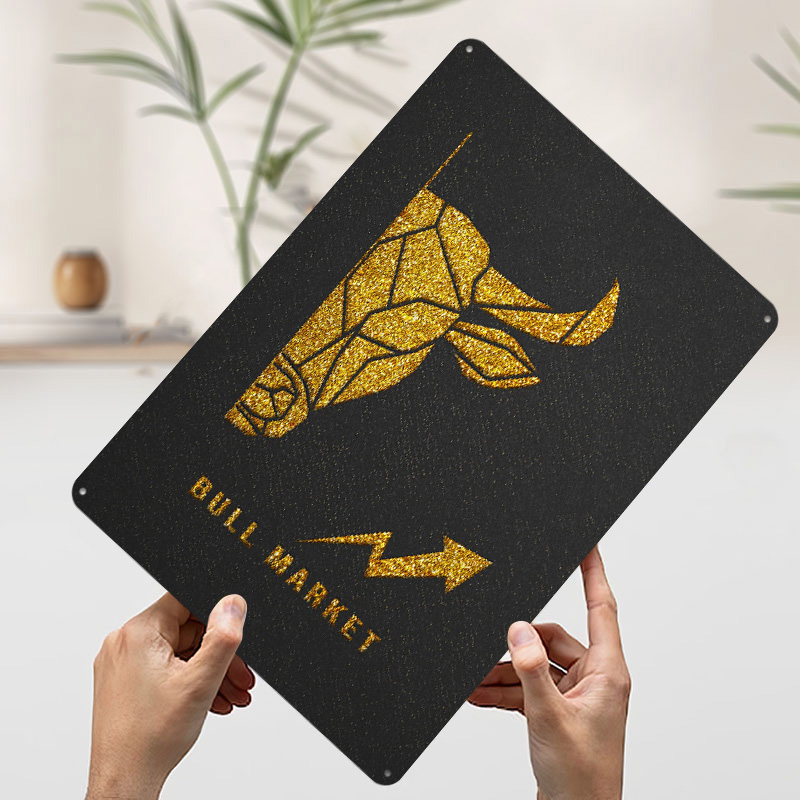 Golden Bull Market Printed Pos - Retro Gaming Market 评论和价格