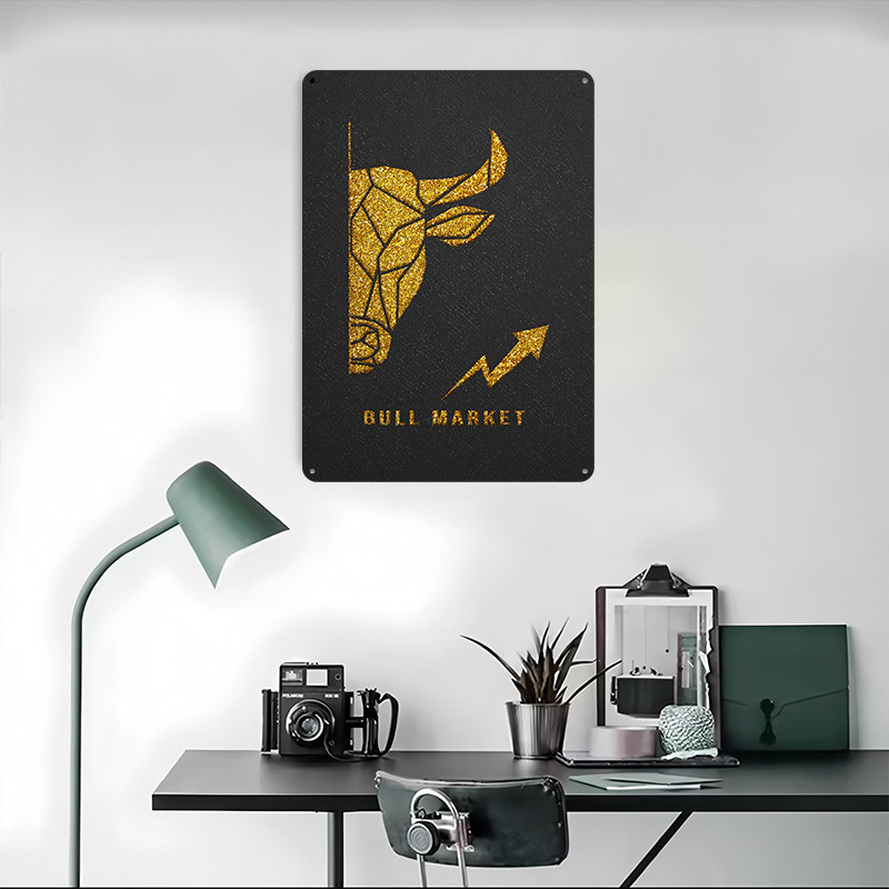 Golden Bull Market Printed Pos - Retro Gaming Market 评论和价格
