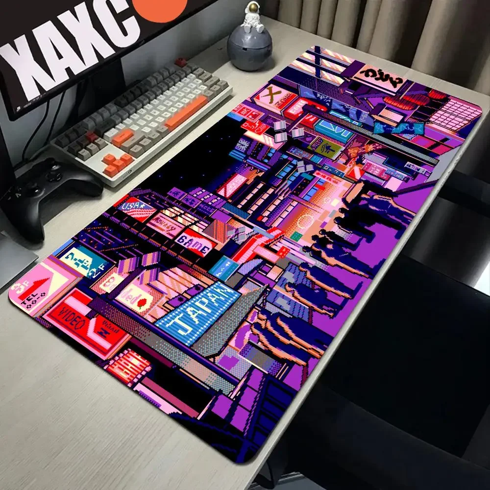 Retro Vaporwave HD Mousepad Ne - Retro Gaming Japan 评论和价格
