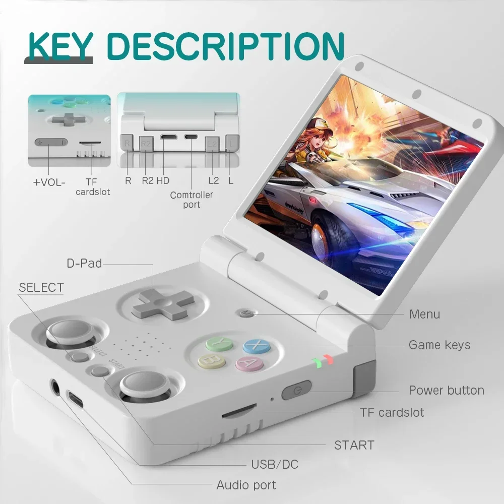 MIYOO Flip V2 Handheld Game Co - Retro Gaming Os Linux 评论和价格