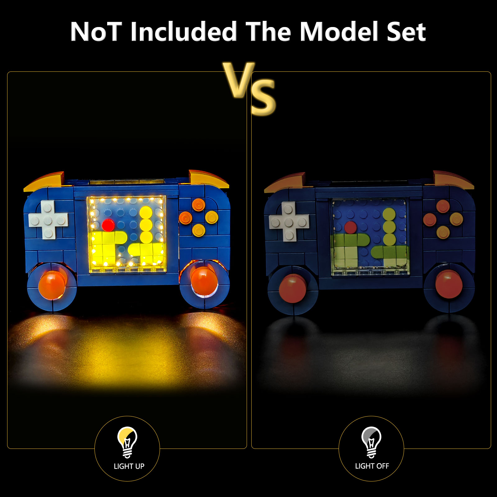 LYBMTWF LED Lighting Kit Compa - Retro Gaming Lego 评论和价格
