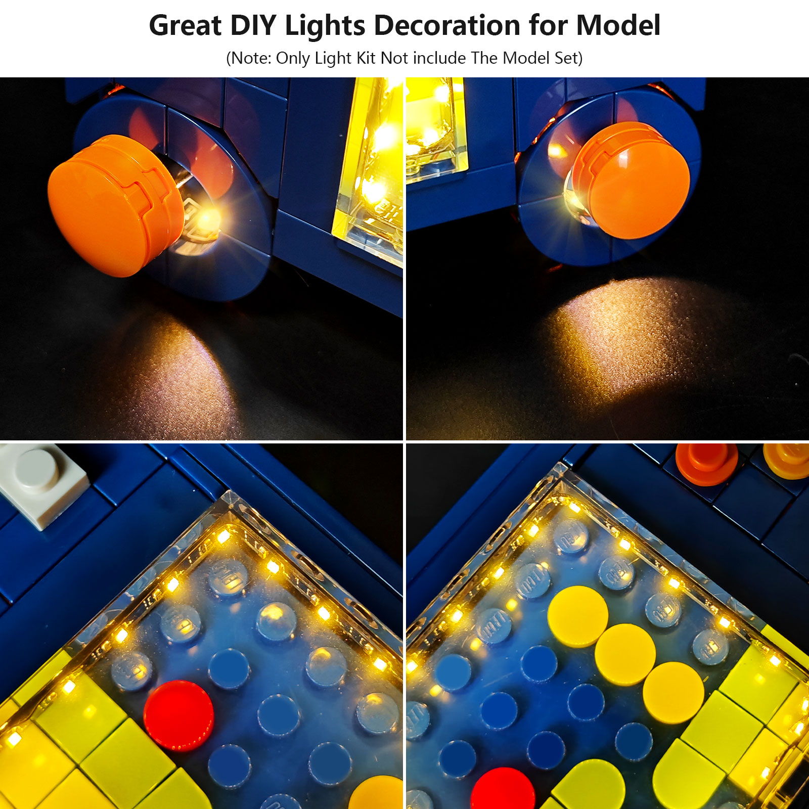 LYBMTWF LED Lighting Kit Compa - Retro Gaming Lego 评论和价格
