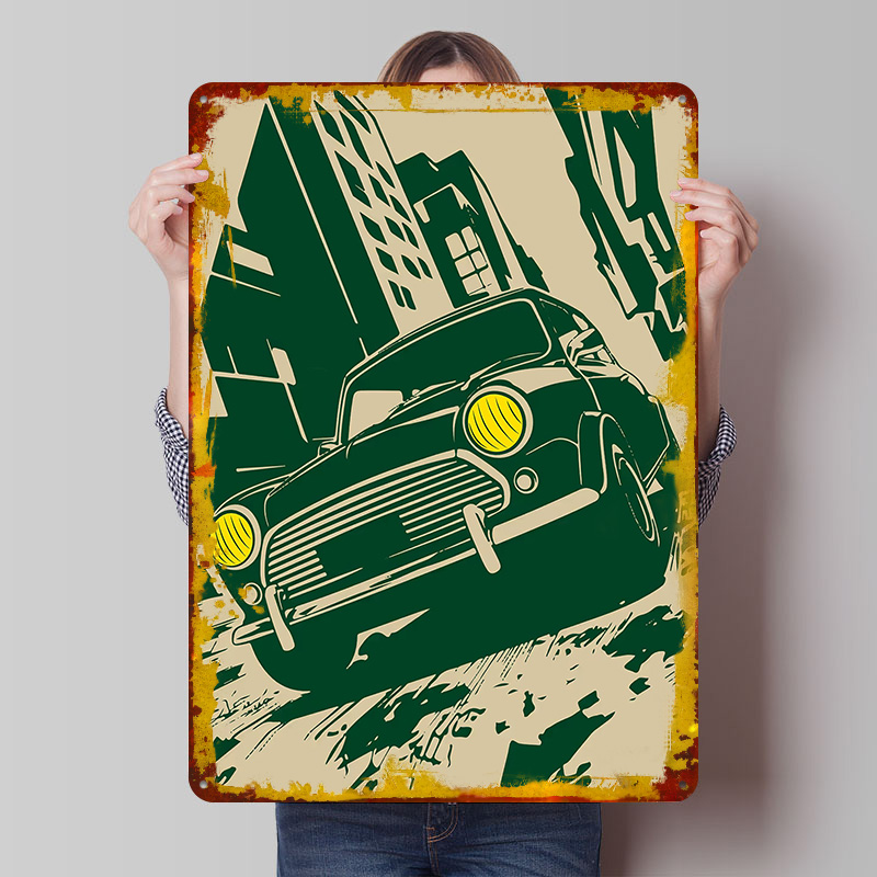 Retro UK Car Cooper in a City  - Retro Gaming Uk 评论和价格