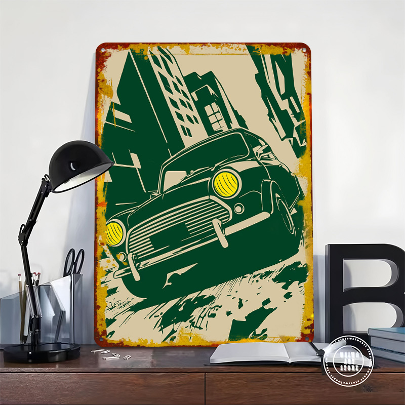 Retro UK Car Cooper in a City  - Retro Gaming Uk 评论和价格