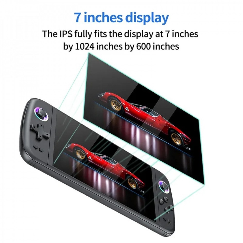 M27 7 Inch IPS Screen Handheld - Retro Gaming Box 评论和价格