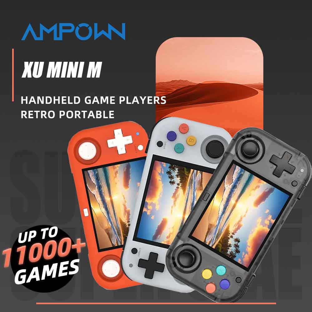 Ampown XU MINI M Portable Pock - Retro Gaming Os Linux 评论和价格