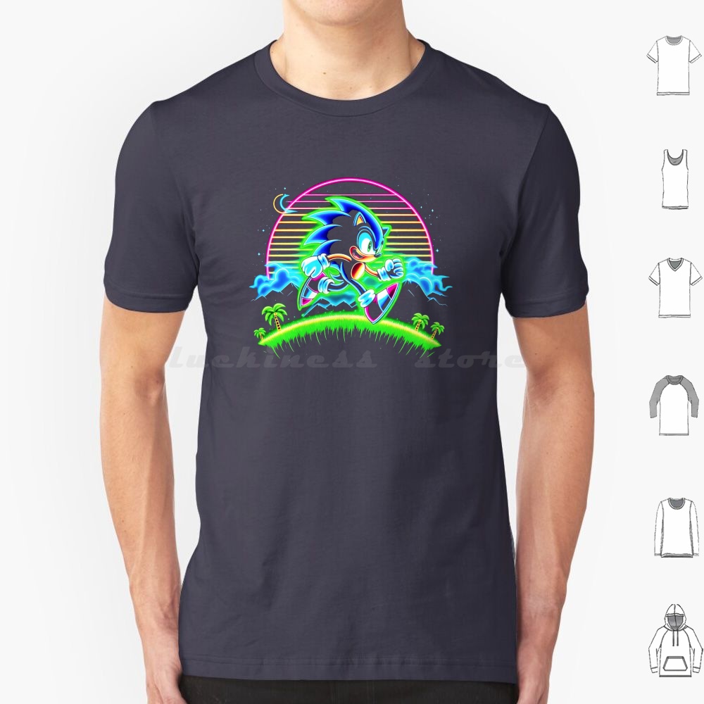 Neon T Shirt Men Women Kids 6x - Retro Gaming Icons 评论和价格