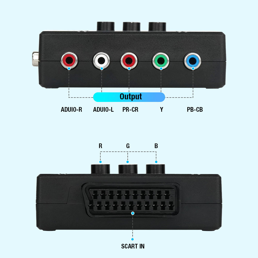 RGBS VGA to YPBPR Component Co - Retro Gaming Box 评论和价格