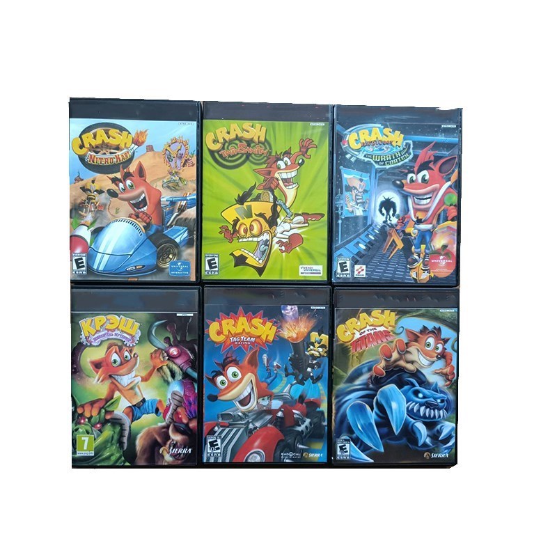 PS2 Copy Game Disc Crash Bandi - Retro Gaming Box 评论和价格